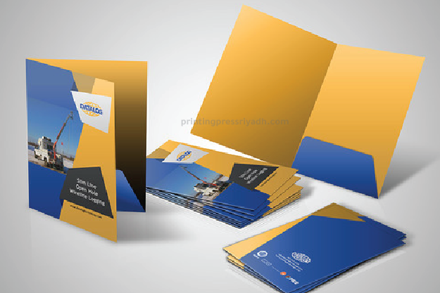 Custom Printed File Folders in riyadh