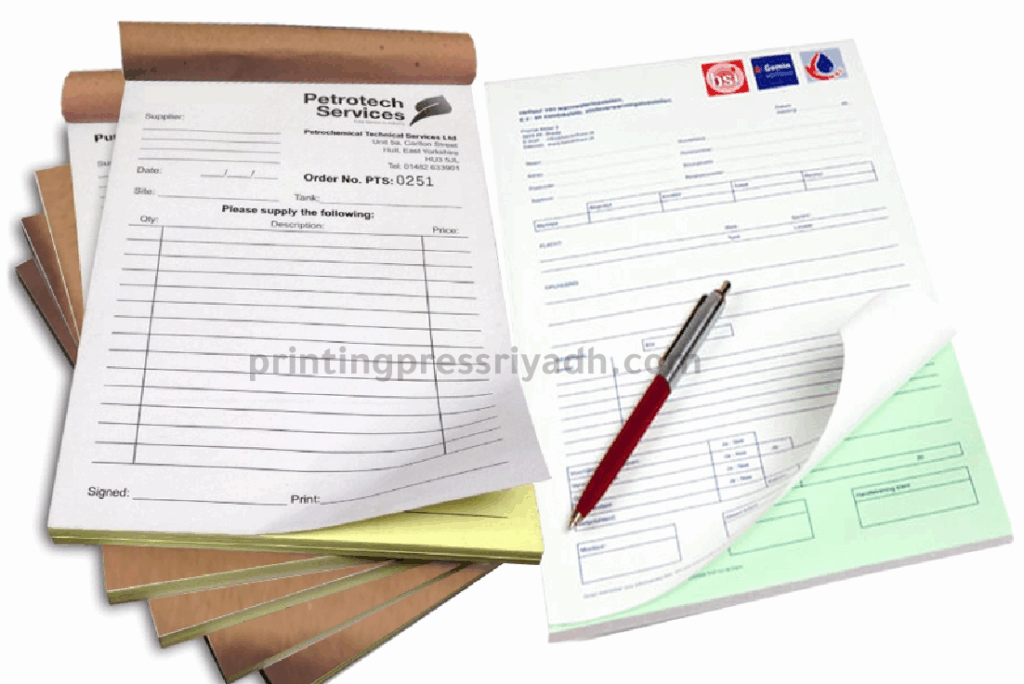 NCR Forms Printing Options