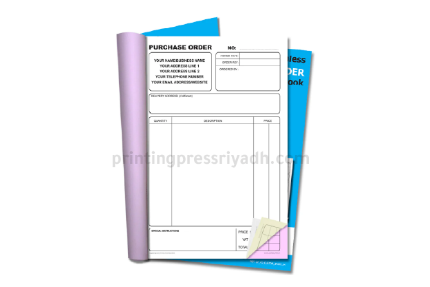 Purchase Order Forms suppliers in saudi arabia