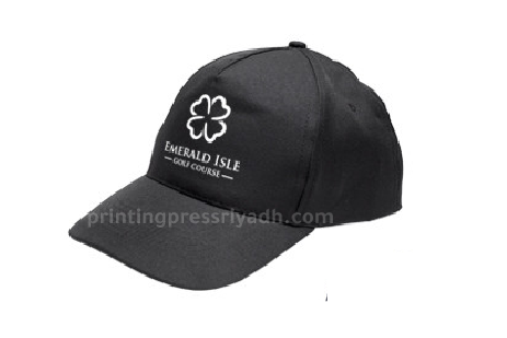 cap with silver foiling