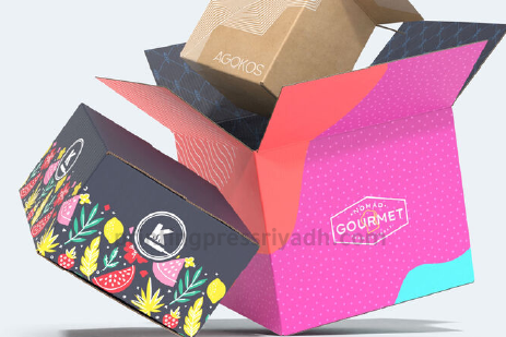 corrugated cartons with screen printing