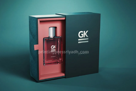 fragrance box with screen printing