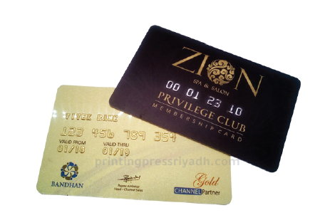 pvc card with embossing